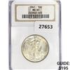 Image 1 : 1941 Walking Liberty Half Dollar NGC MS65