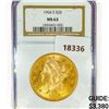 Image 1 : 1904-S $20 Gold Double Eagle NGC MS63