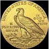 Image 2 : 1911 $2.50 Gold Quarter Eagle CLOSELY UNCIRCULATED