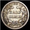Image 2 : 1853 Seated Liberty Half Dime CLOSELY UNCIRCULATED