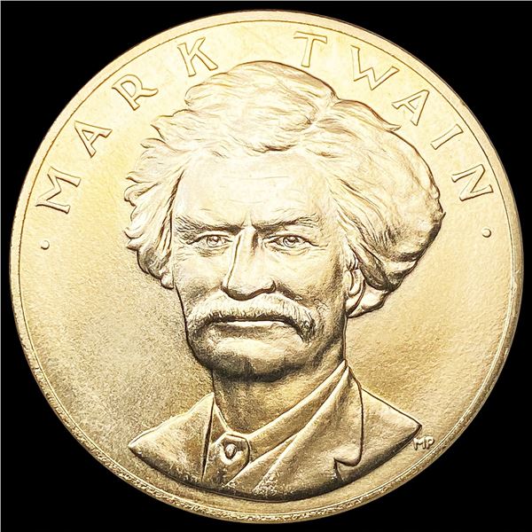 1981 Mark Twain 1oz Gold Commem Coin SUPERB GEM BU