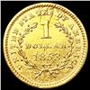 Image 2 : 1853 Rare Gold Dollar NICELY CIRCULATED