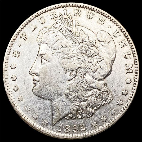 1892 Morgan Silver Dollar CLOSELY UNCIRCULATED