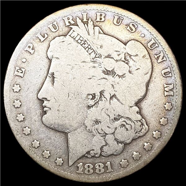 1881-CC Morgan Silver Dollar NICELY CIRCULATED