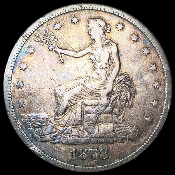 1878-S Silver Trade Dollar LIGHTLY CIRCULATED