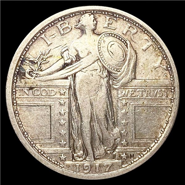 1917 Standing Liberty Quarter LIGHTLY CIRCULATED