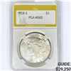 Image 1 : 1928-S Silver Peace Dollar PGA MS65