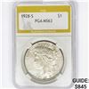 Image 1 : 1928-S Silver Peace Dollar PGA MS63