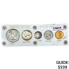 Image 1 : 1954 US Proof Coin Set (5 Coins)