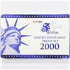 Image 4 : 2000 US Mint Set (10 Coins) GEM Proof