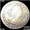 Image 1 : 1796 Draped Bust Half Dime LIGHTLY CIRC UNCIRCULA