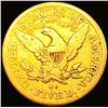 Image 2 : 1879-CC $5 Gold Half Eagle ABOUT UNCIRCULATED