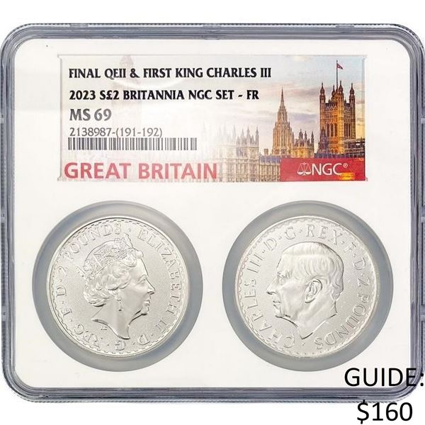 2023 FINAL QUEEN ELIZABETH II FIRST KING CHARLES