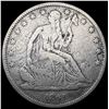 Image 1 : 1841 Seated Liberty Half Dollar NICELY CIRCULATED