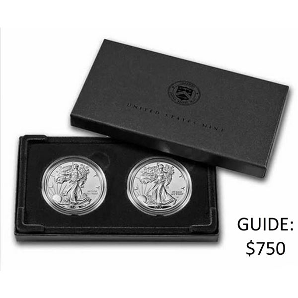 2021 American Silver Eagle Reverse Proof 2 Coin