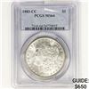 Image 1 : 1883-CC Morgan Silver Dollar PCGS MS64