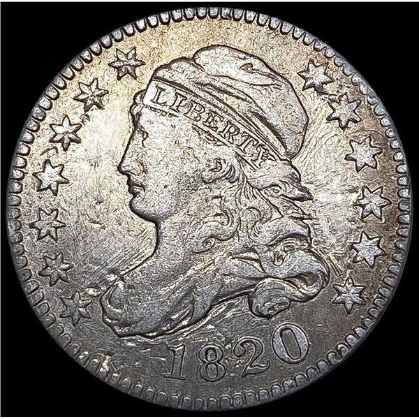 1820 Capped Bust Dime NEARLY UNCIRCULATED