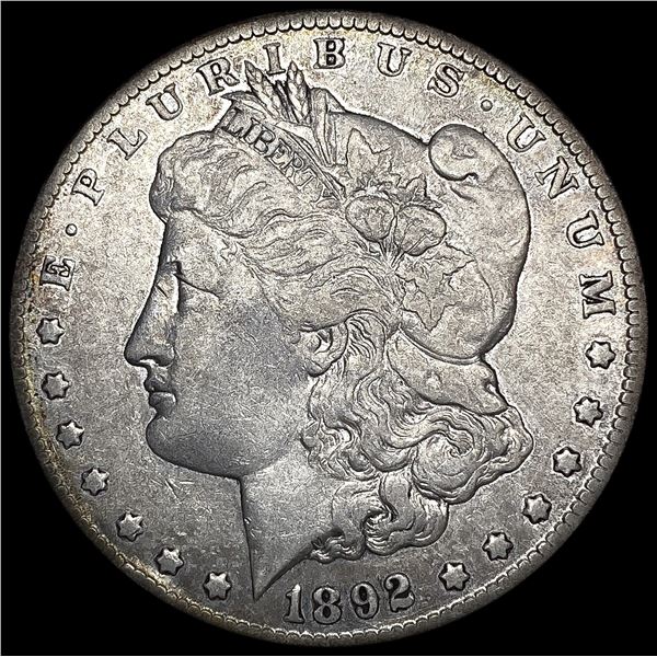 1892-CC Morgan Silver Dollar NICELY CIRCULATED