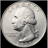 Image 1 : 1935 Washington Silver Quarter UNCIRCULATED
