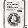 Image 1 : 1962 Franklin Half Dollar NGC PF65 Ultra Cameo