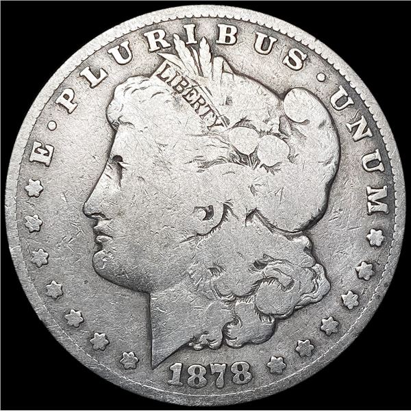 1878-CC Morgan Silver Dollar NICELY CIRCULATED
