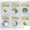 Image 2 : 2020 Gold/Silv Bball Complete Set PCGS MS70