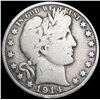Image 1 : 1914 Barber Half Dollar NICELY CIRCULATED