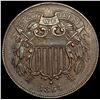 Image 1 : 1864 Two Cent Piece UNCIRCULATED