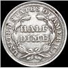 Image 2 : 1857 Seated Liberty Half Dime ABOUT UNCIRCULATED