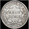 Image 2 : 1853 Arws Seated Liberty Half Dime NICELY CIRCULAT