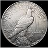 Image 2 : 1921 Silver Peace Dollar CLOSELY UNCIRCULATED