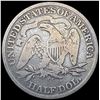 Image 2 : 1872-CC Seated Liberty Half Dollar NICELY CIRCULAT