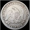 Image 2 : 1864 Seated Liberty Half Dollar NICELY CIRCULATED