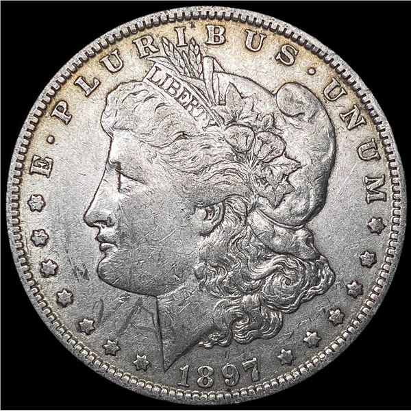 1897-O Morgan Silver Dollar NEARLY UNCIRCULATED