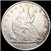 Image 1 : 1855-O Arws Seated Liberty Half Dollar CLOSELY UNC