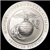 Image 2 : 2022 US Marine Corp 2.5oz Silver Round SUPERB GEM