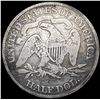 Image 2 : 1872 Seated Liberty Half Dollar NICELY CIRCULATED