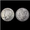 Image 1 : (2) US Silver Dollars (1882-O, 1934) NICELY CIRCUL