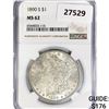 Image 1 : 1890-S Morgan Silver Dollar NGC MS62
