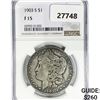 Image 1 : 1903-S Morgan Silver Dollar NGC F15