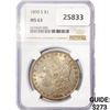 Image 1 : 1890-S Morgan Silver Dollar NGC MS63