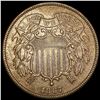 Image 1 : 1867 Two Cent Piece HIGH GRADE