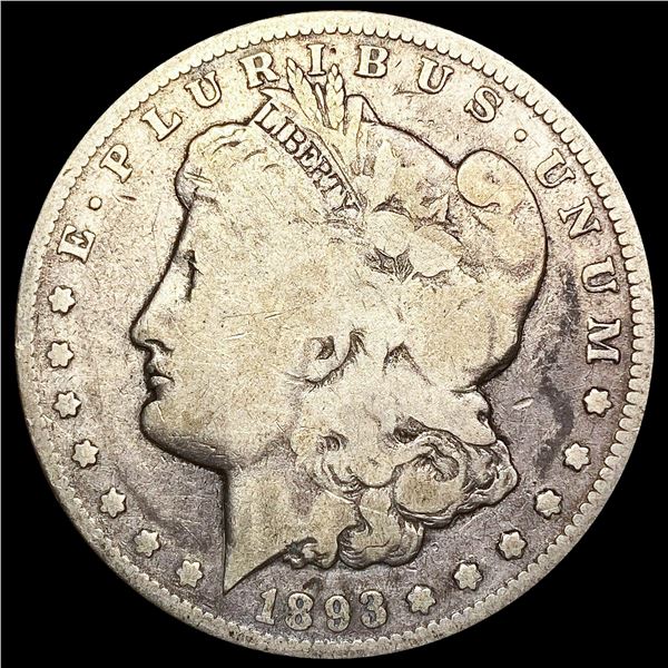 1893-CC Morgan Silver Dollar NICELY CIRCULATED