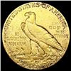 Image 2 : 1928 $2.50 Gold Quarter Eagle ABOUT UNCIRCULATED