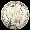 Image 1 : 1892 Barber Half Dollar NICELY CIRCULATED