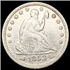 Image 1 : 1853 Arws & Rays Seated Liberty Quarter CLOSELY UN