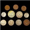 Image 2 : (11) Varied US Coinage (1877, 1883, 1865, 1910-S,