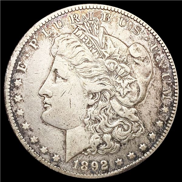 1892-CC Morgan Silver Dollar CLOSELY UNCIRCULATED