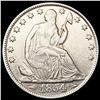 Image 1 : 1854-O Seated Liberty Half Dollar NEARLY UNCIRCULA