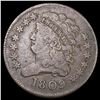 Image 1 : 1809 Classic Head Half Cent NICELY CIRCULATED